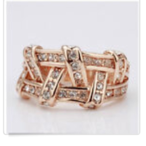 New Gold Plated ring size 8 - Picture 2 of 5